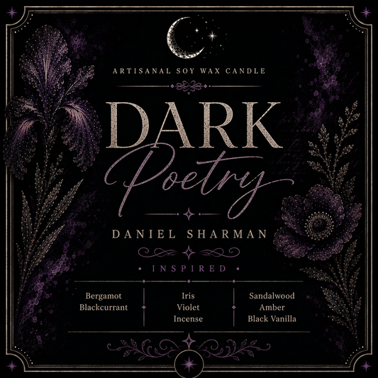 Bougie "Dark Poetry" Daniel Sharman - Limited Edition WIP 4 - Précommande convention