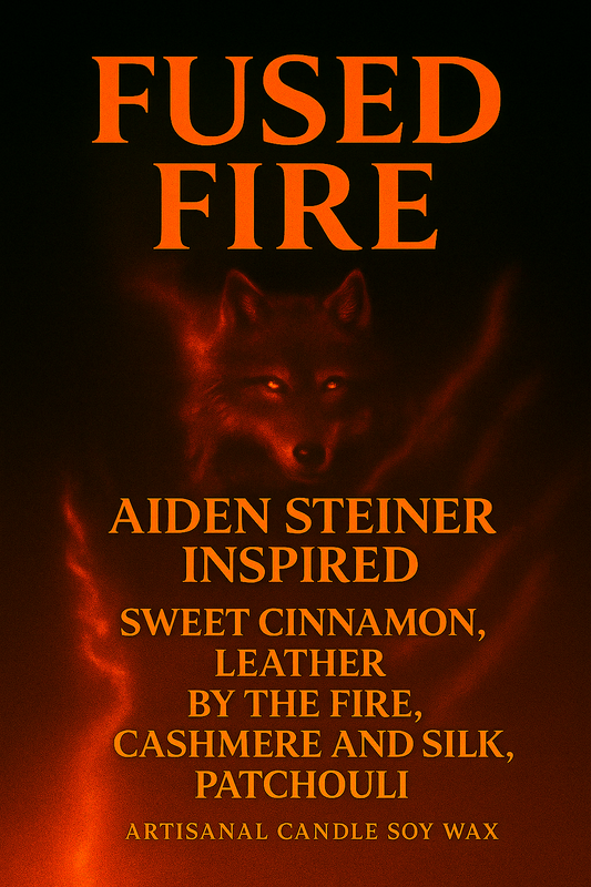 Bougie "Fused Fire" Aiden Steiner - Précommande Convention