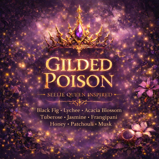 Bougie Gilded Poison - Reine des Fées - Livraison à domicile