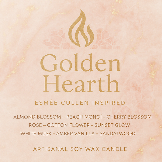 Bougie "Golden Heart" Esmée Cullen - Livraison