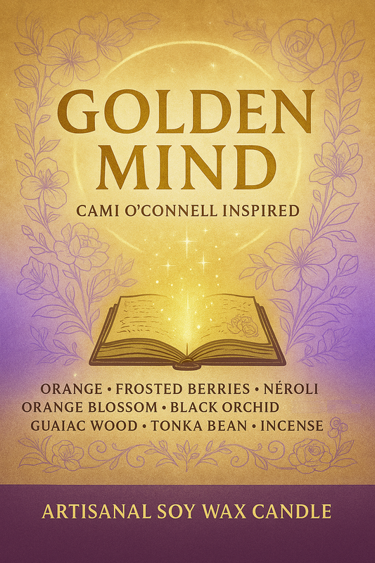 Bougie "Golden Mind" Cami O'Connell - Livraison