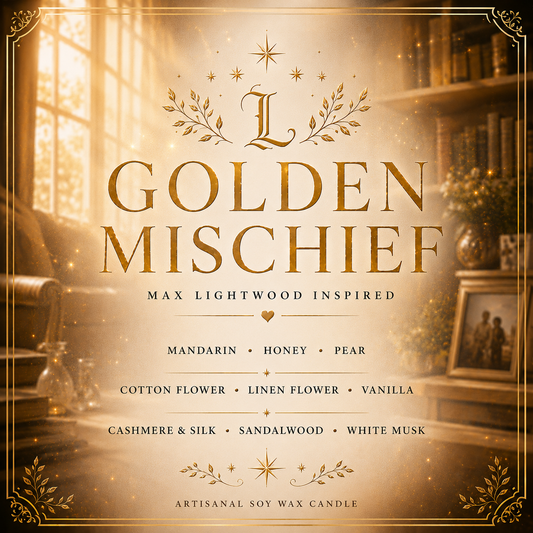 Bougie Golden Mischief - Max Lightwood - Livraison à domicile