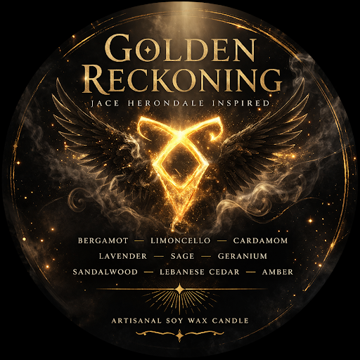 Bougie Golden Reckoning - Jace Herondale - Livraison à domicile