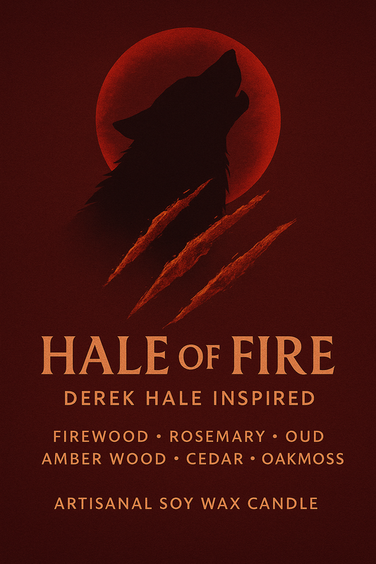 Bougie "Hale of Fire" Derek Hale - Livraison