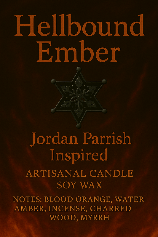 Bougie "Hellbound Ember" Jordan Parrish - Livraison