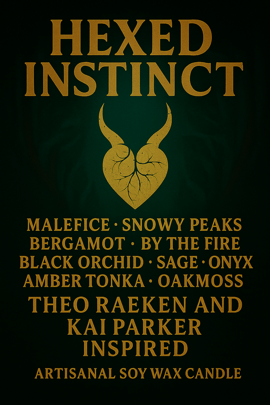 Bougie "Hexed Instinct" Theo Raeken et Kai Parker - Livraison