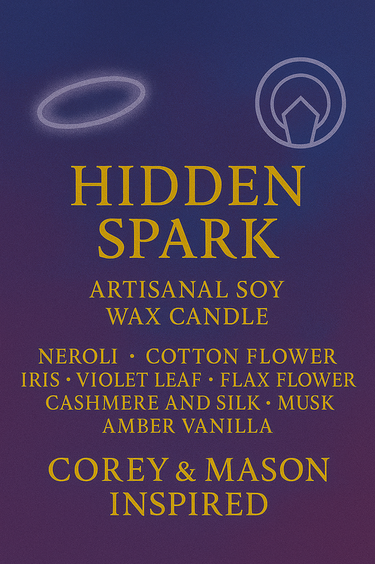 Bougie "Hidden Spark" Corey Bryant et Mason Hewitt - Livraison