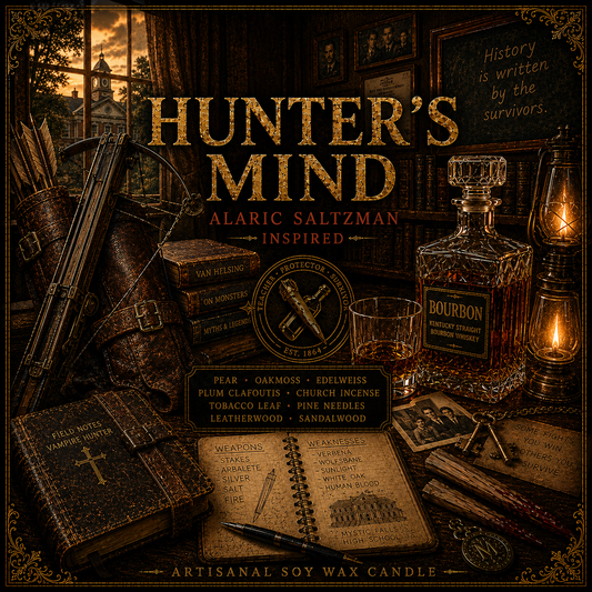 Bougie "Hunter's Mind" Alaric Saltzman - Livraison
