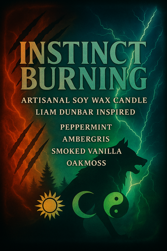 Bougie "Instinct Burning" Liam Dunbar - Livraison