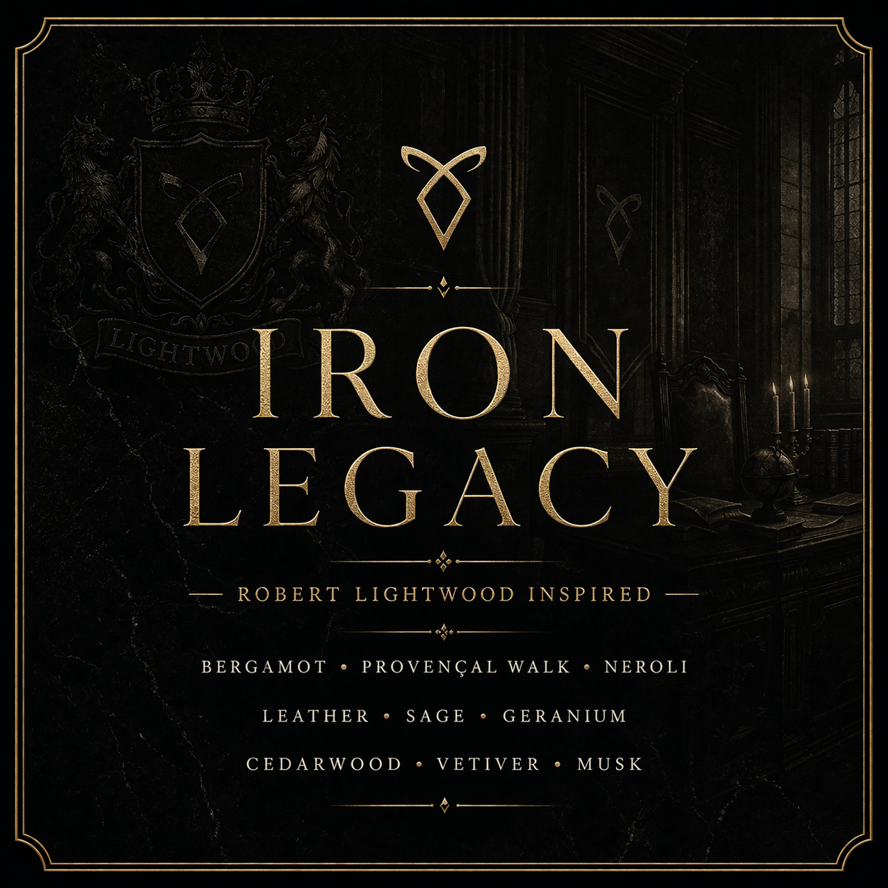 Bougie Iron Legacy - Robert Lightwood - Livraison à domicile