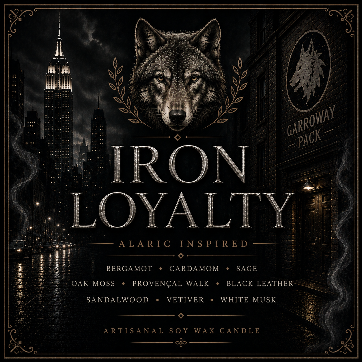 Bougie Iron Loyalty - Alaric - Livraison à domicile