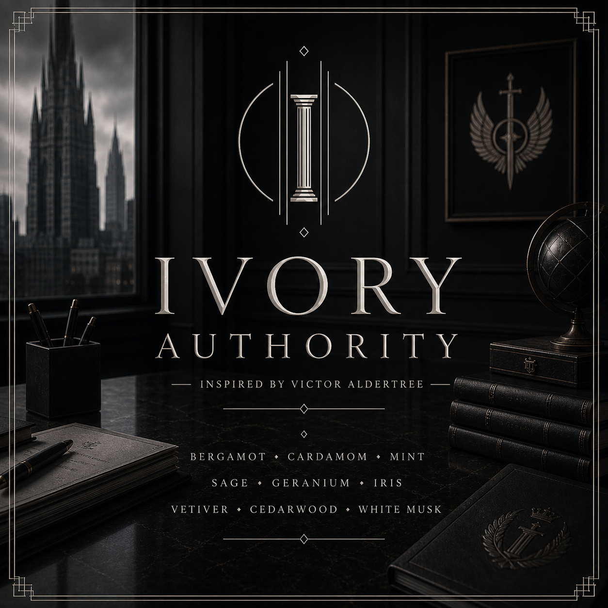 Bougie Ivory Authority - Victor Aldertree - Livraison à domicile