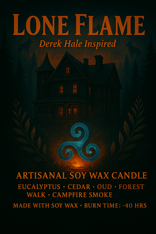 Bougie "Lone Flame" Derek Hale - Précommande Convention