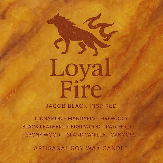 Bougie "Loyal Fire" Jacob Black - Livraison