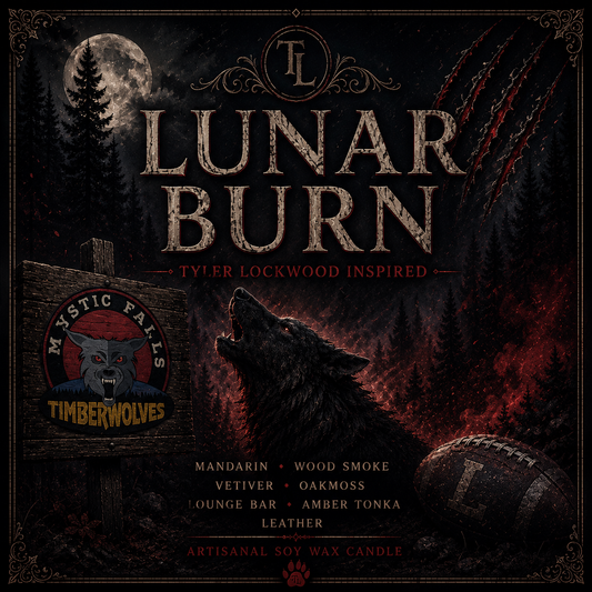 Bougie "Lunar Burn" Tyler Lockwood - Livraison