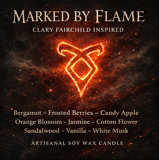 Bougie Marked by Flame - Clary Fairchild - Livraison à domicile