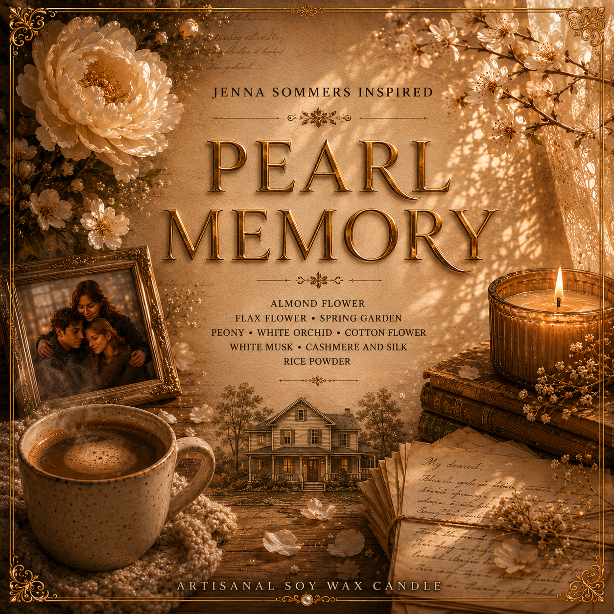 Bougie "Pearl Memory" Jenna Sommers - Livraison