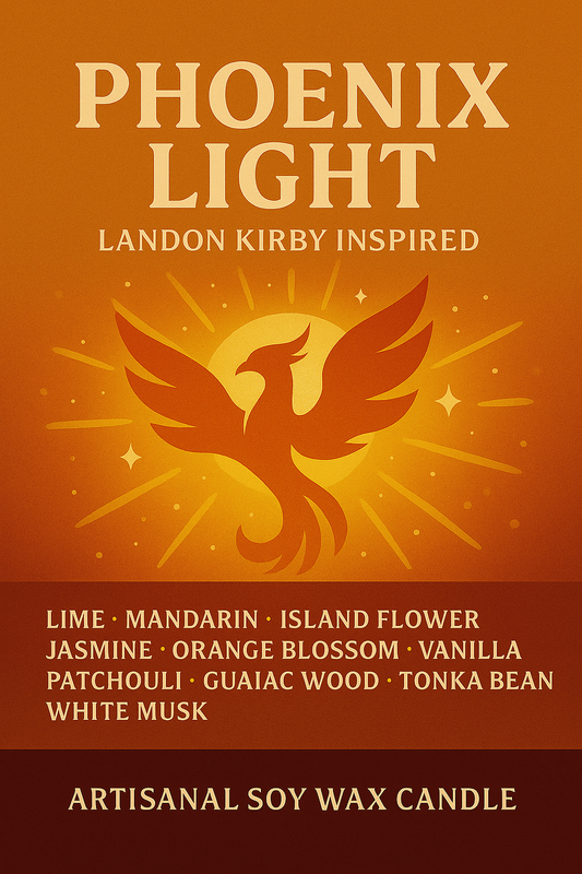 Bougie "Phoenix Light" Landon Kirby - Livraison