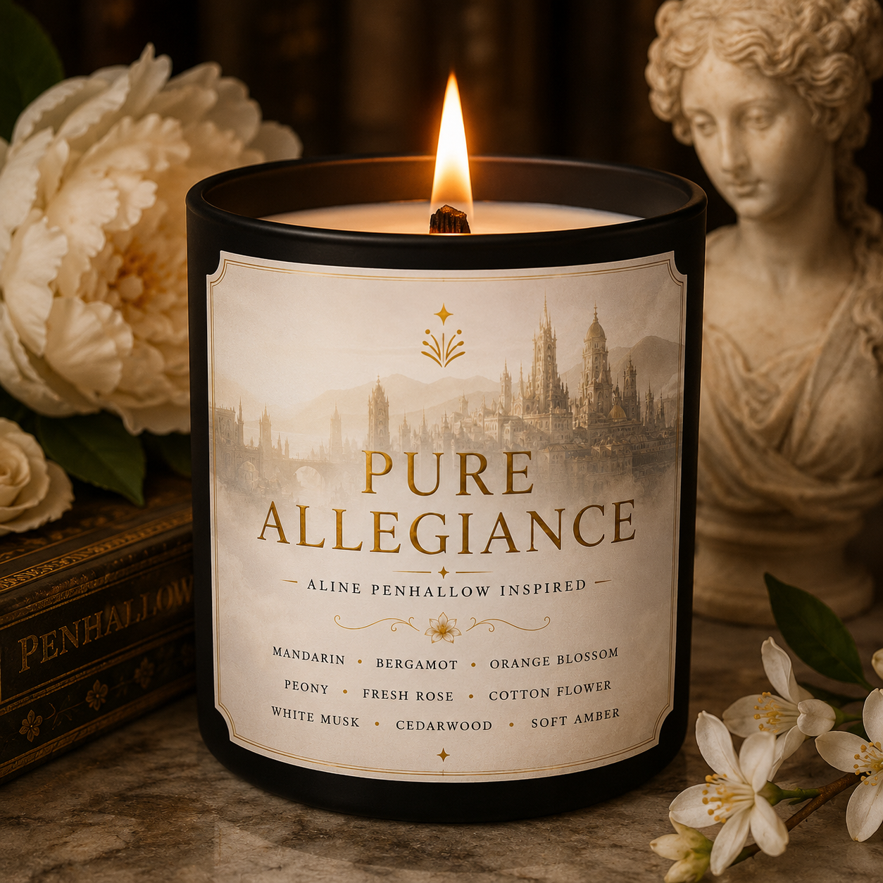 Bougie Pure Allegiance - Aline Penhallow - Livraison à domicile