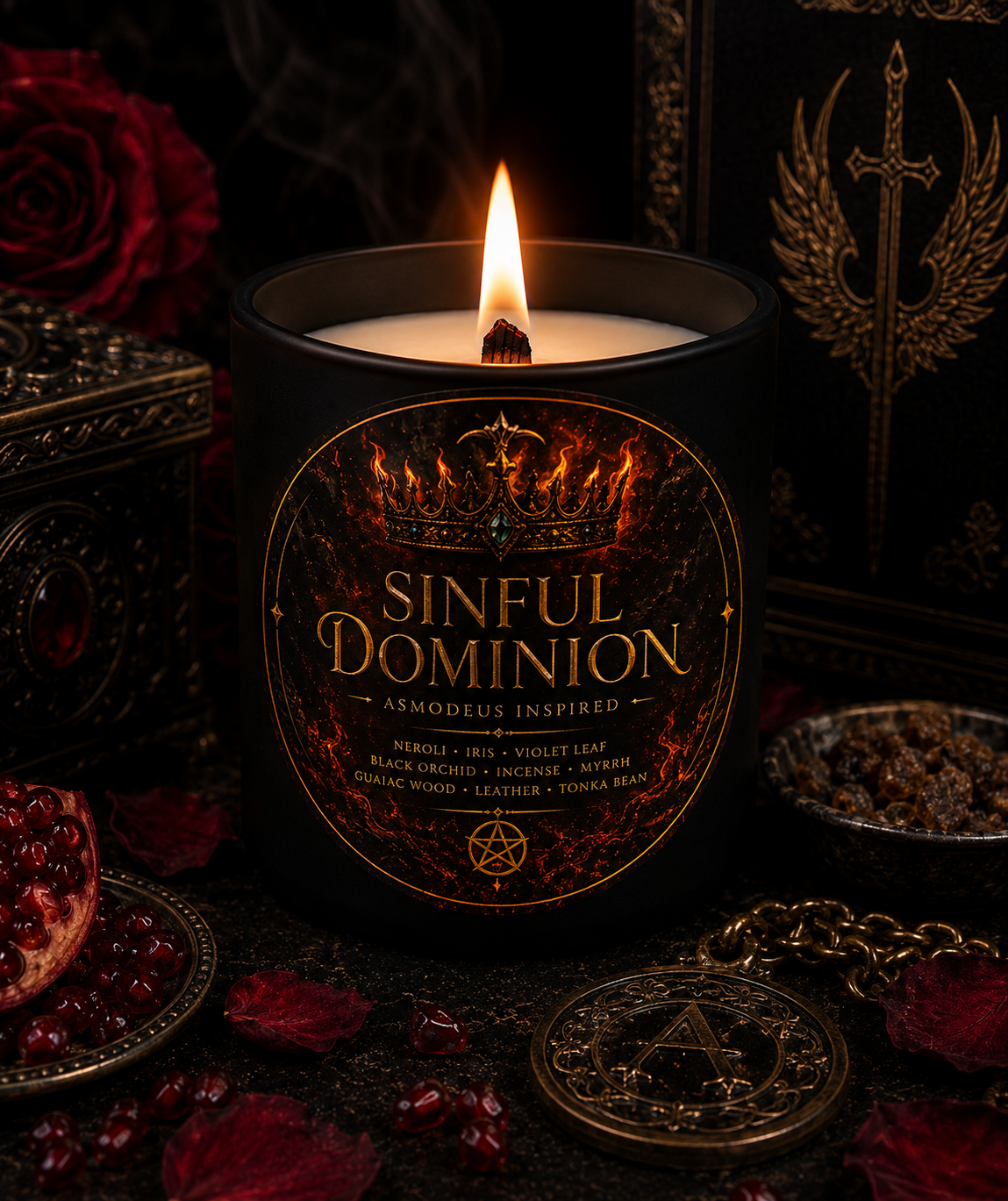 Bougie Sinful Dominion - Asmodeus - Livraison à domicile