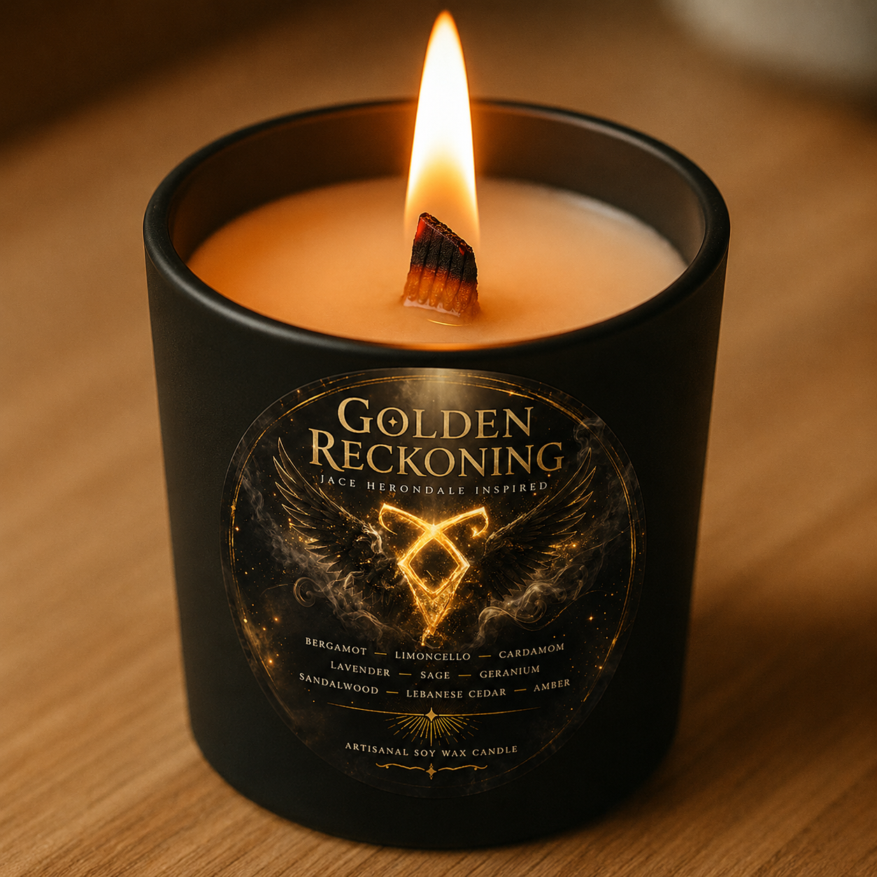 Bougie Golden Reckoning - Jace Herondale - Livraison à domicile