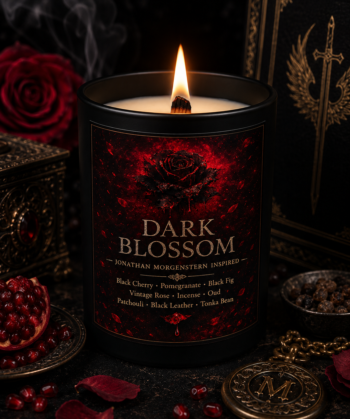Bougie Dark Blossom - Jonathan Morgenstern - Livraison à domicile