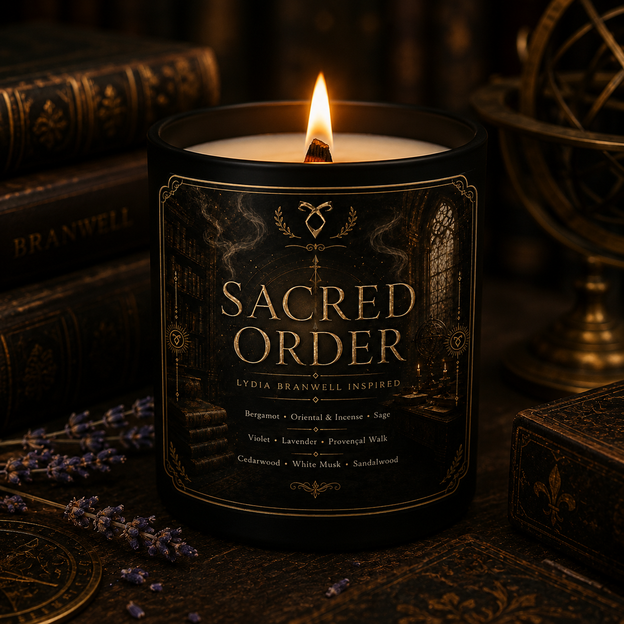 Bougie Sacred Order - Lydia Branwell - Livraison à domicile