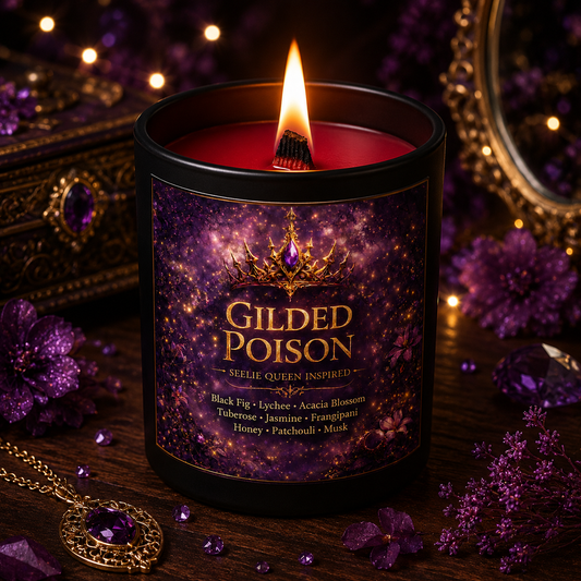 Bougie Gilded Poison - Reine des Fées - Livraison à domicile
