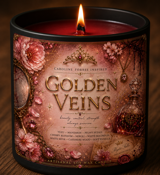 Bougie "Golden Veins" Caroline Forbes - Livraison