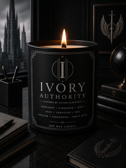 Bougie Ivory Authority - Victor Aldertree - Livraison à domicile