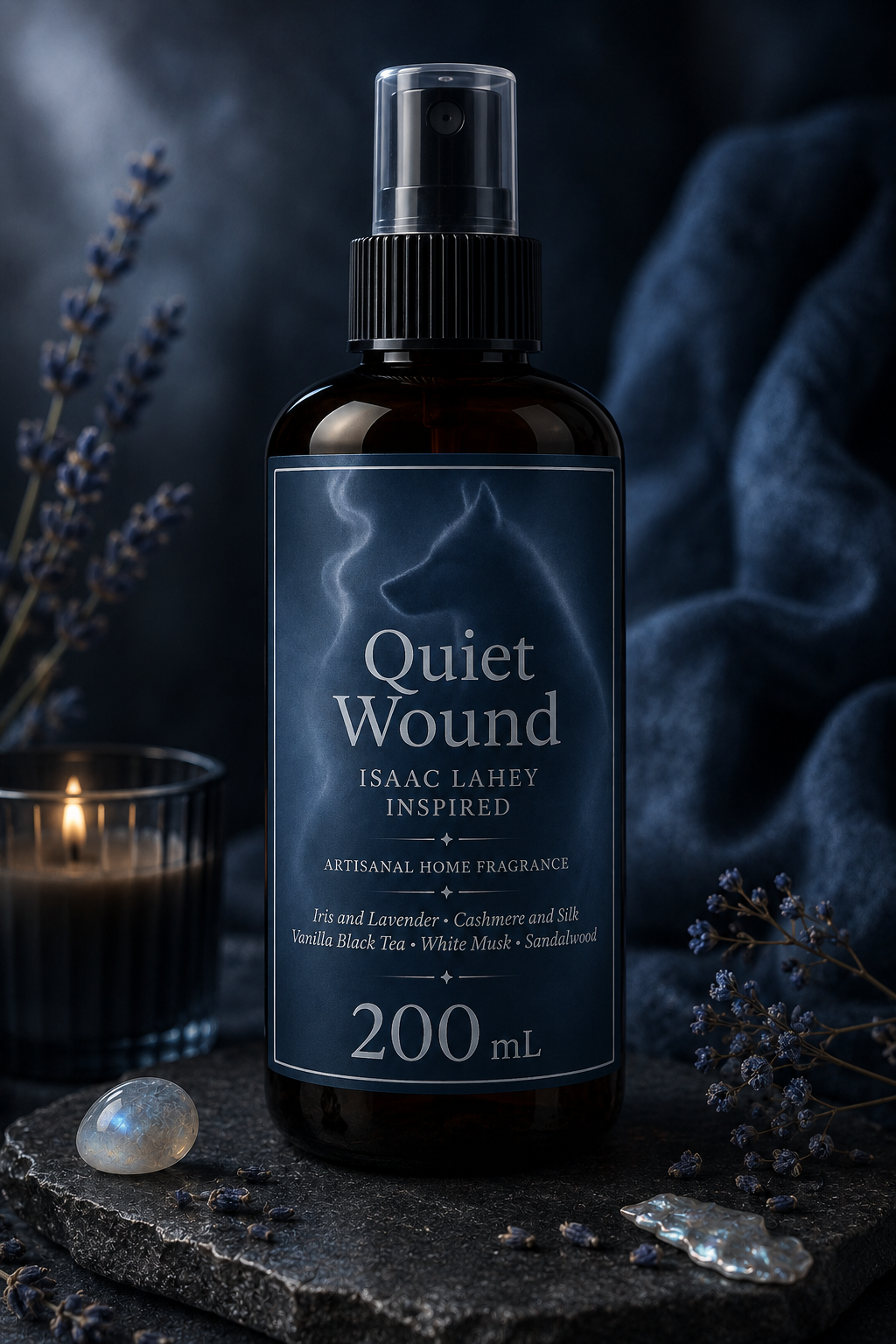 Brume d'intérieur "Quiet Wound" Isaac Lahey - Précommande Convention