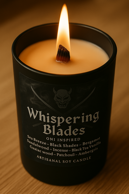 Bougie "Whispering Blades" Oni Edition - Livraison