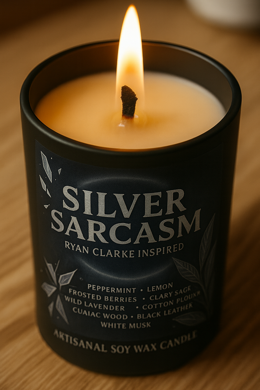 Bougie "Silver Sarcasm" Ryan Clarke - Livraison