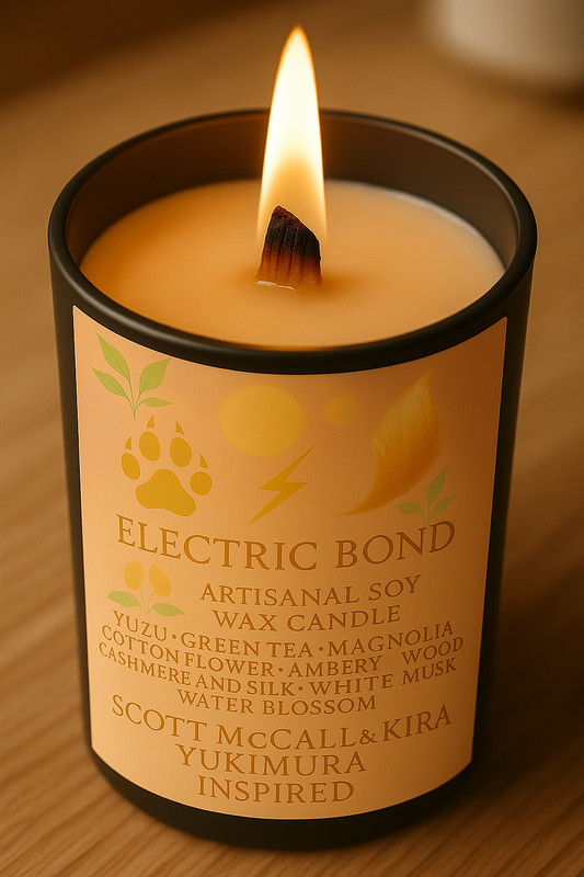 Bougie "Electric Bond" Scott McCall et Kira Yukimura - Livraison