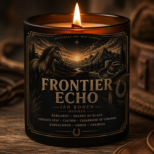 Bougie "Frontier Echo" Ian Bohen - Limited Edition WIP 4 - Précommande convention
