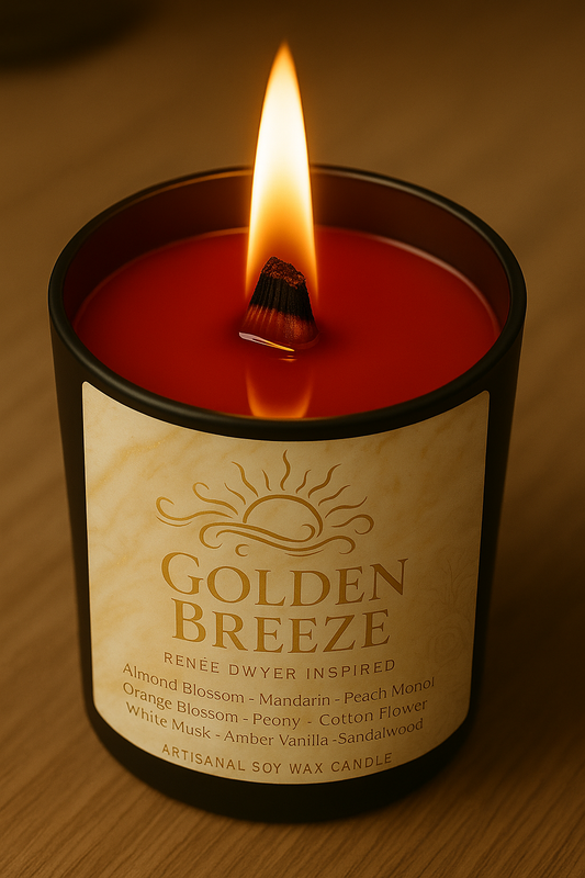 Bougie "Golden Breeze" Renée Dwyer - Livraison