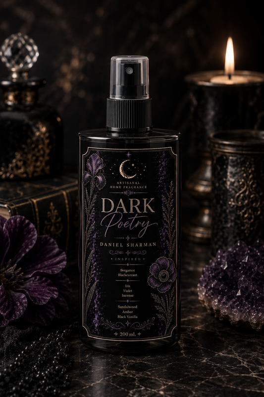 Brume d'intérieur "Dark Poetry" Daniel Sharman - Limited Edition WIP 4 - Précommande Convention