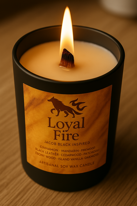 Bougie "Loyal Fire" Jacob Black - Livraison