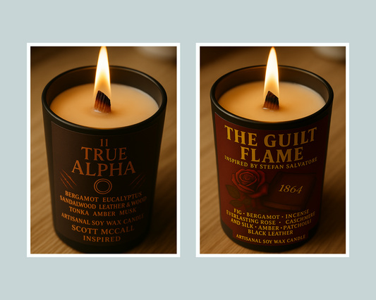 Pack Duo Bougies "True Alpha x The Guilt Flame" - Livraison