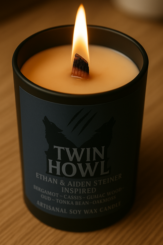 Bougie "Twin Howl" Aiden et Ethan Steiner - Livraison