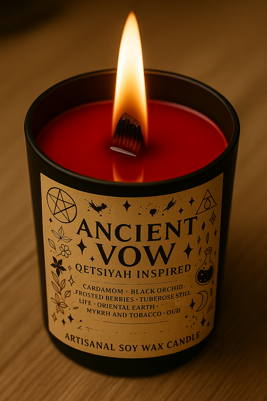 Bougie "Ancient Vow" Qetsiyah - Livraison