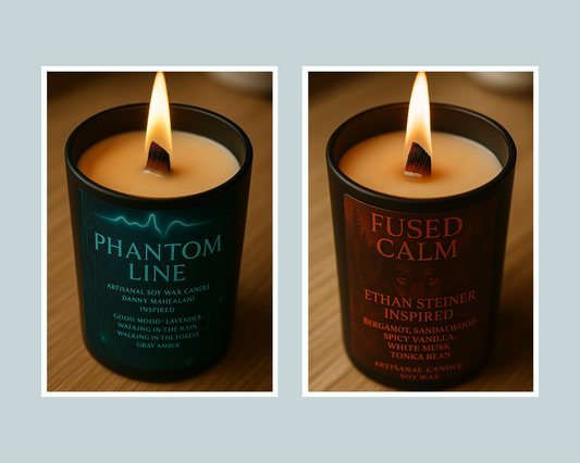 Pack Duo Bougies "Fused Calm x Phantom Line" - Livraison