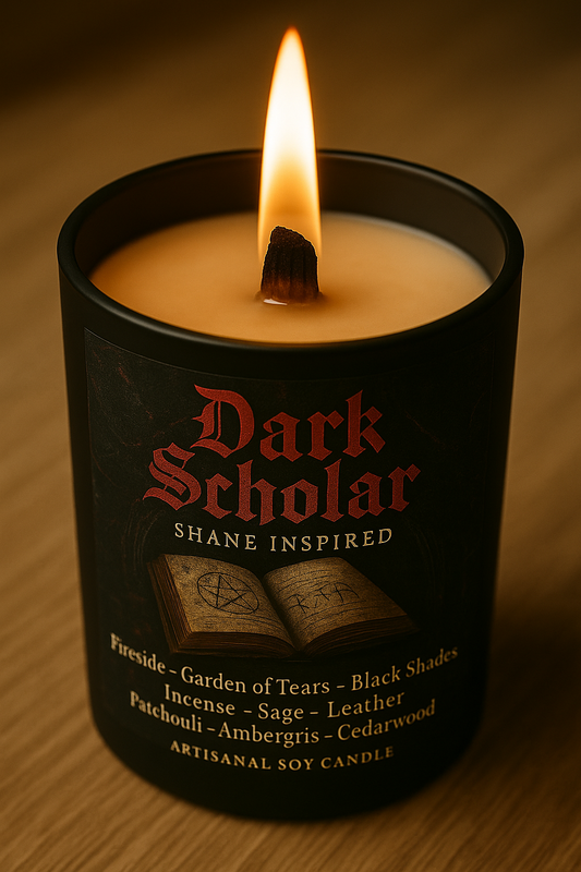 Bougie "Dark Scholar" Atticus Shane - Livraison