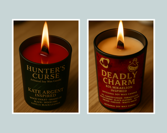 Pack Duo Bougies "Hunter's Curse x Deadly Charm" - Livraison