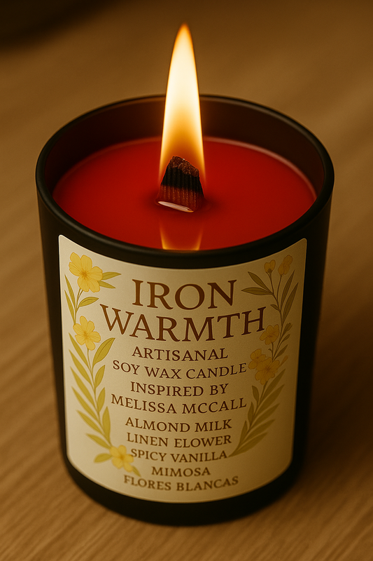 Bougie "Iron Wramth" Melissa McCall - Précommande Convention