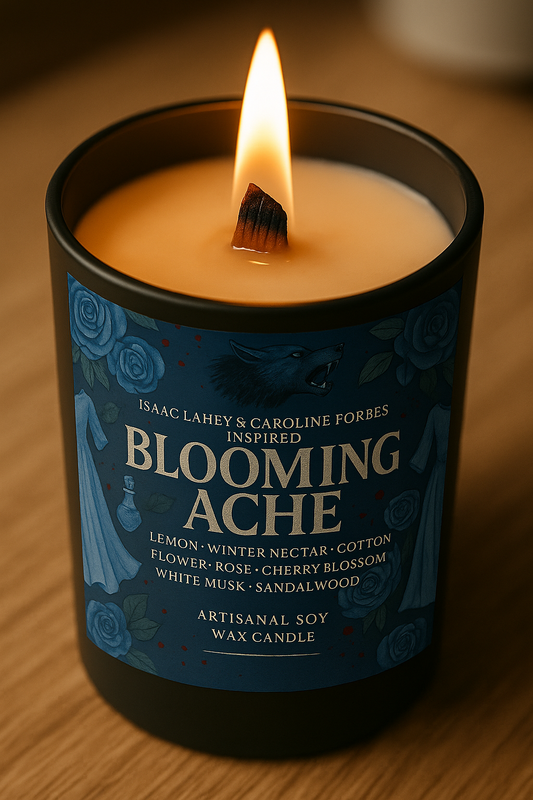 Bougie "Blooming Ache" Isaac Lahey et Caroline Forbes - Livraison