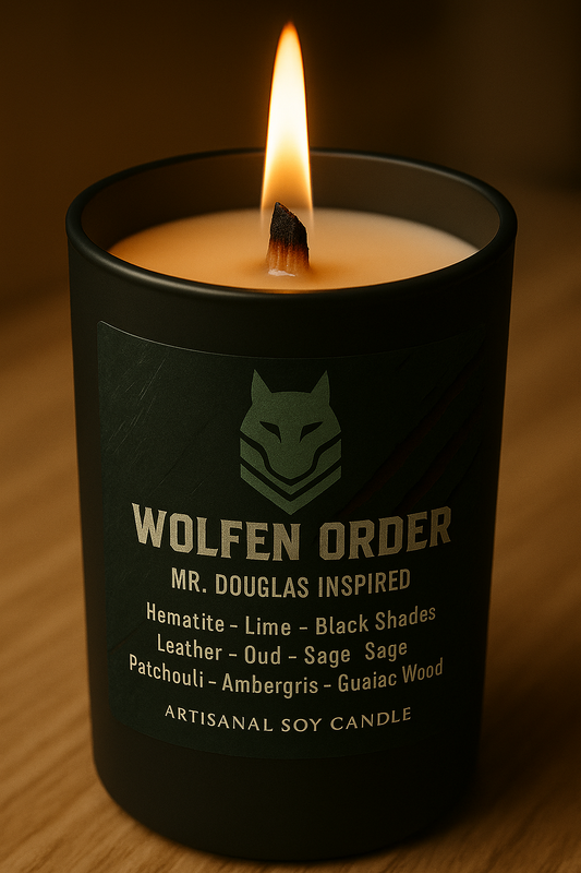 Bougie "Wolfen Order" Mr Douglas - Livraison