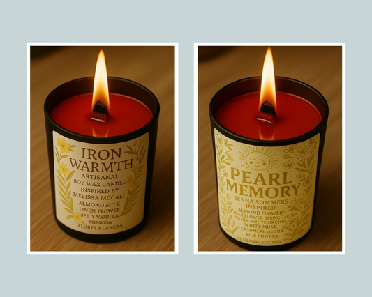 Pack Duo Bougies "Iron Warmth x Pearl Memory" - Livraison