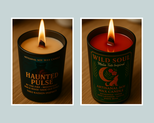 Pack Duo Bougies "Wild Soul x Haunted Pulse" - Livraison