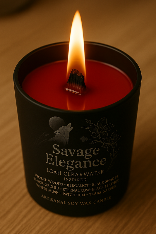 Bougie "Savage Elegance" Leah Clearwater - Livraison